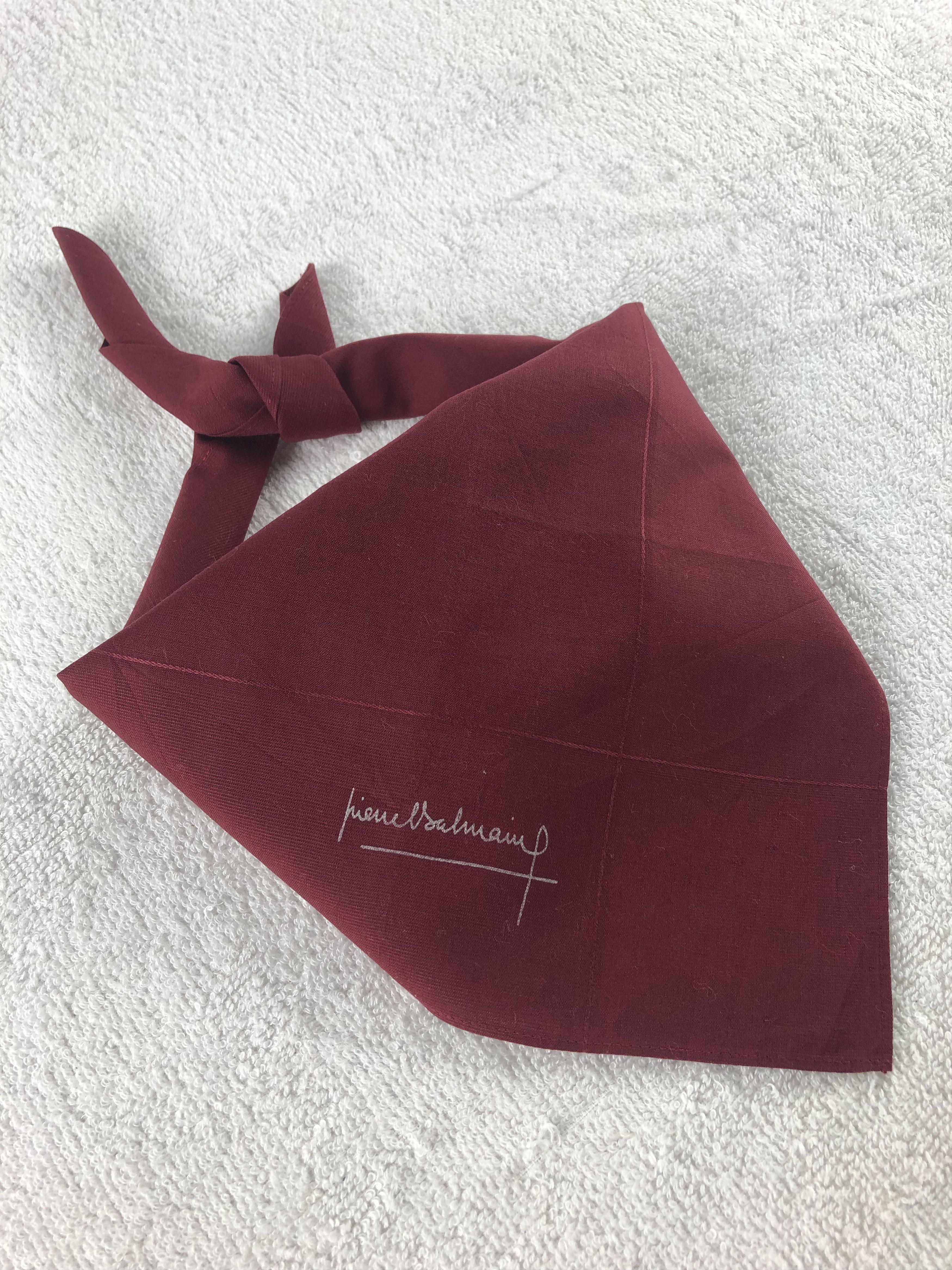 Pierre Balmain × Vintage Pierre Balmain Handkerchief / Bandana / Neckerchief Size ONE SIZE - 1 Thumbnail