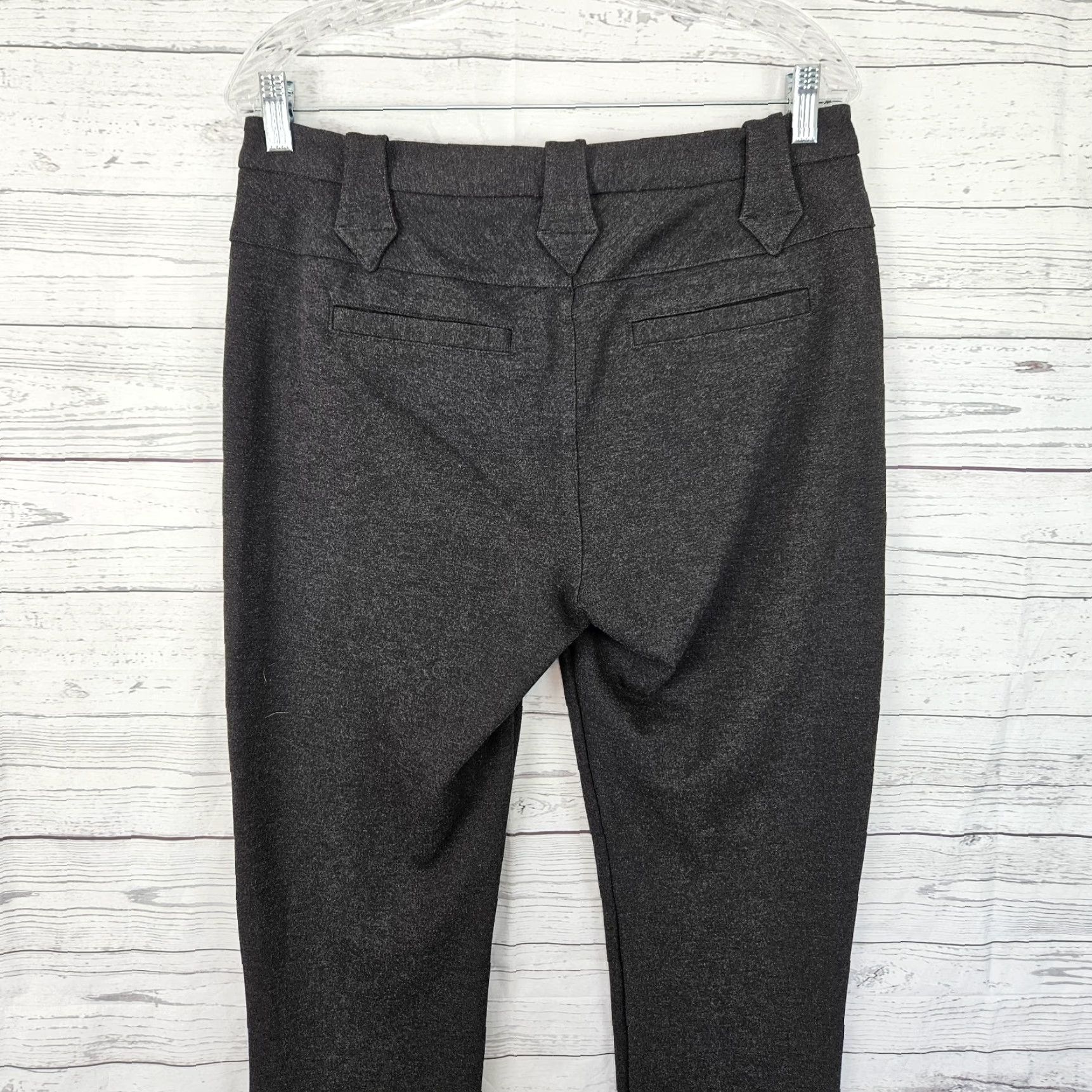 Vintage Cabi Womens Barrister Trouser Sz 8 Gray Ponte Knit Mid Rise Size 30" / US 8 / IT 44 - 4 Thumbnail