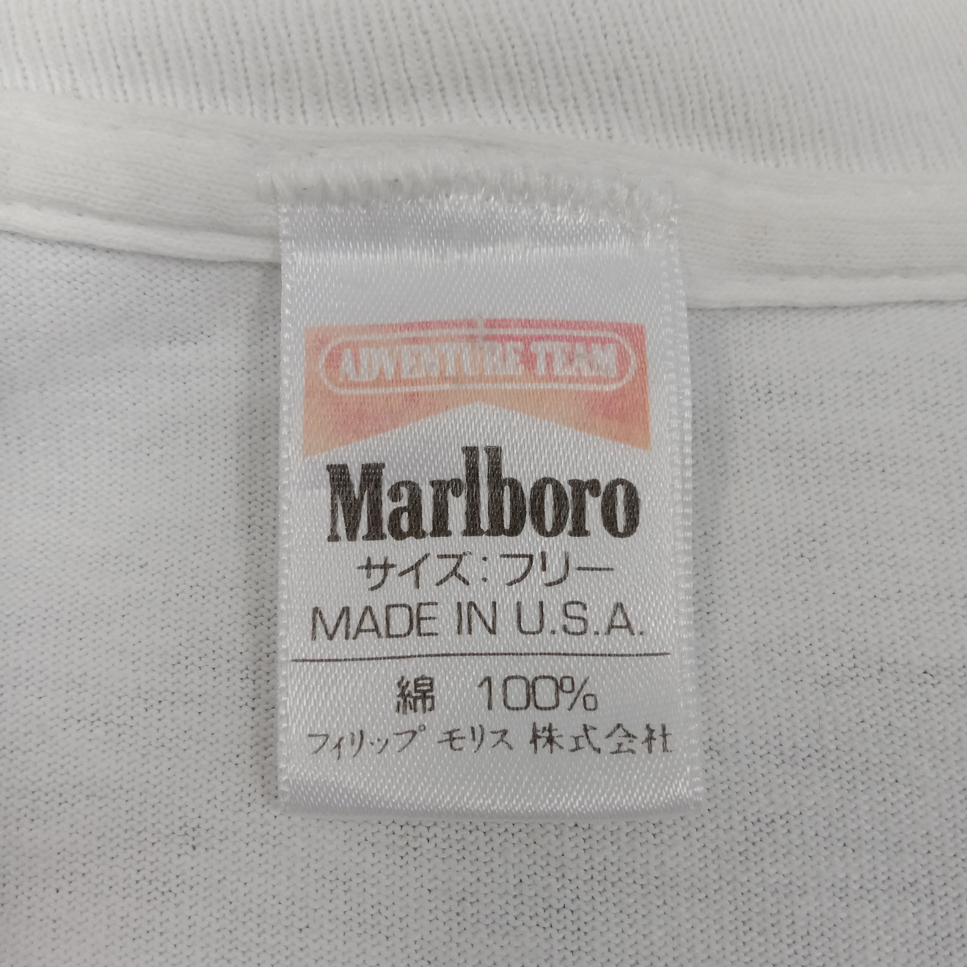 Marlboro × Vintage Marlboro Adventure Team Racing Motorsports Tshirt Size US L / EU 52-54 / 3 - 5 Thumbnail