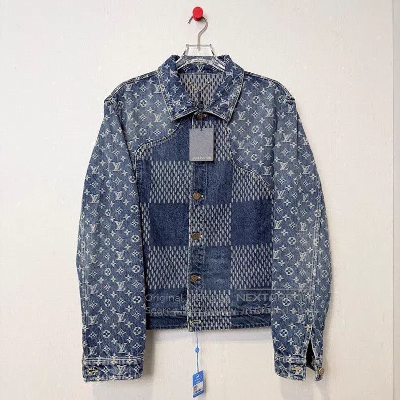 Louis Vuitton Louis Vuitton Classic presbyopic stitching denim jacket Size US M / EU 48-50 / 2 - 1 Thumbnail