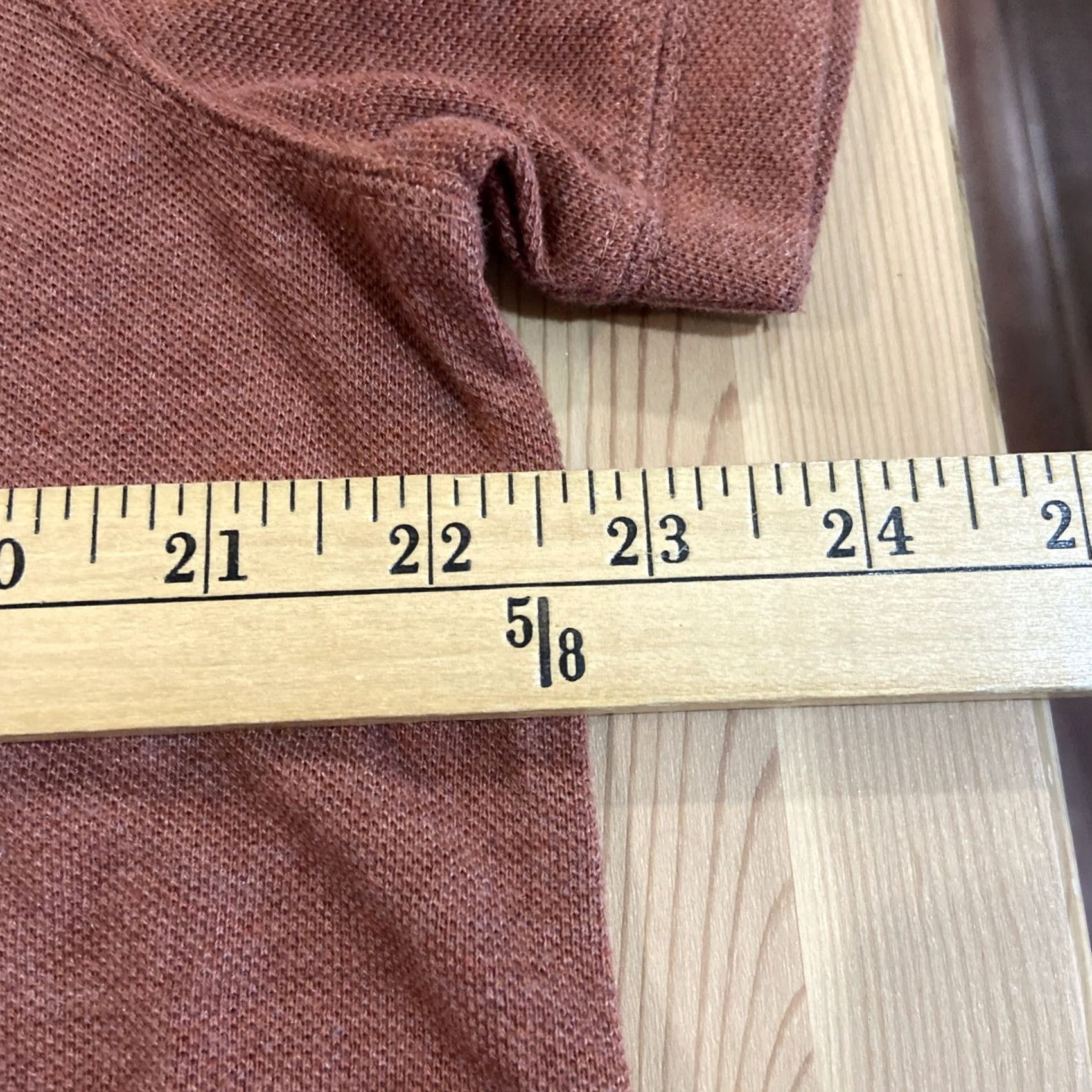 Vintage Rugby Polo Shirt Red Cotton Blend Golf Casual Men Size L NWT Size US L / EU 52-54 / 3 - 6 Thumbnail