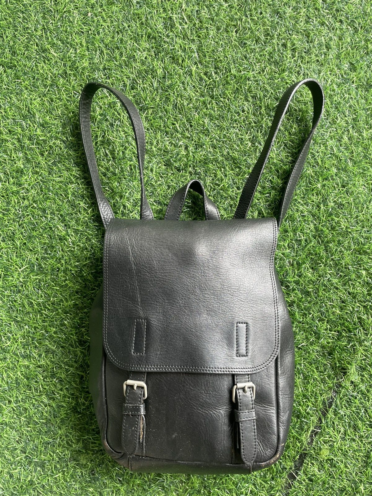Japanese Brand Authentic MINI Backpack leather japan Size ONE SIZE - 1 Thumbnail
