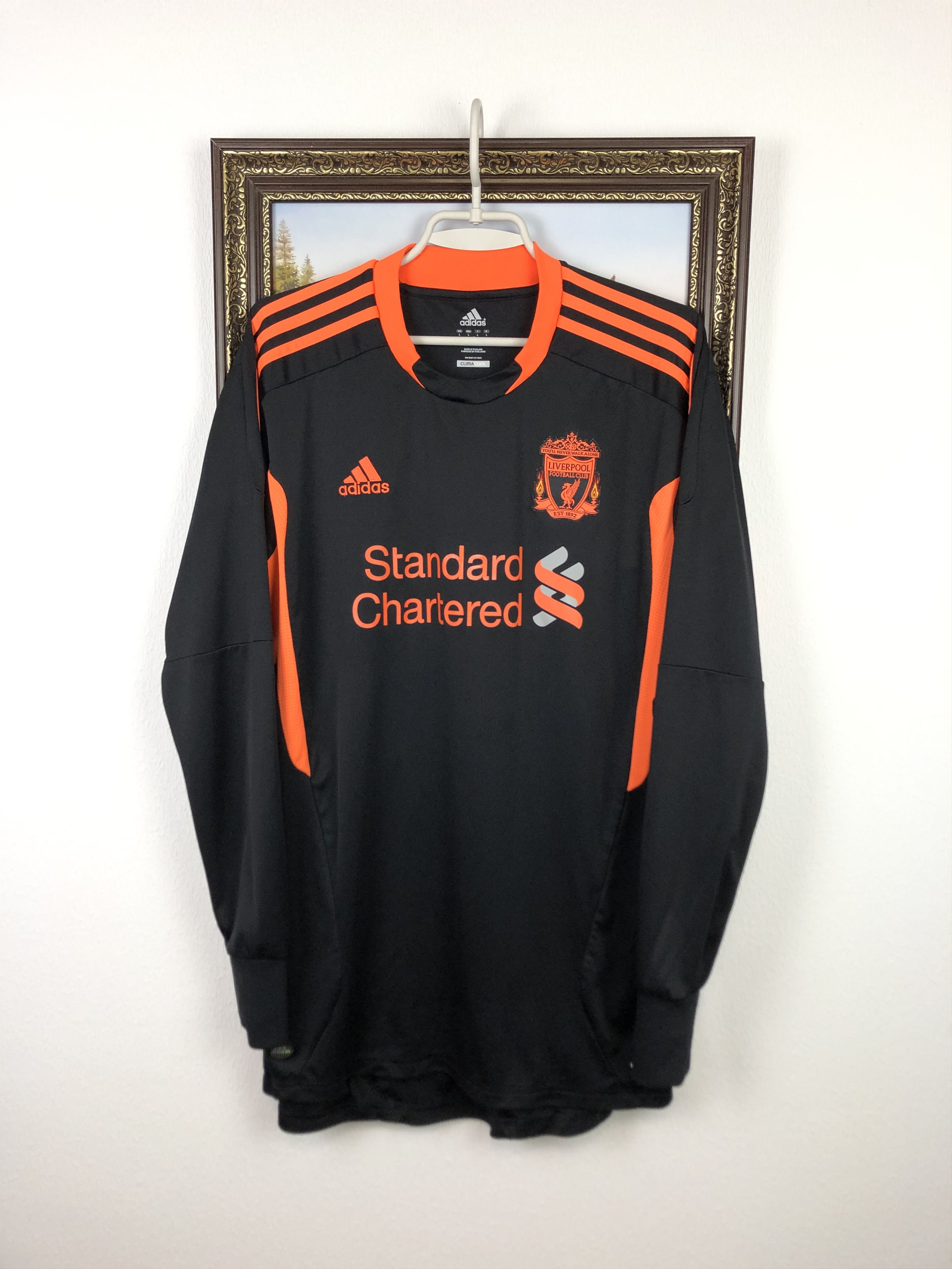 Adidas Liverpool Goalkeeper football shirt Soccer Jersey Tee Hype Size US L / EU 52-54 / 3 - 1 Thumbnail