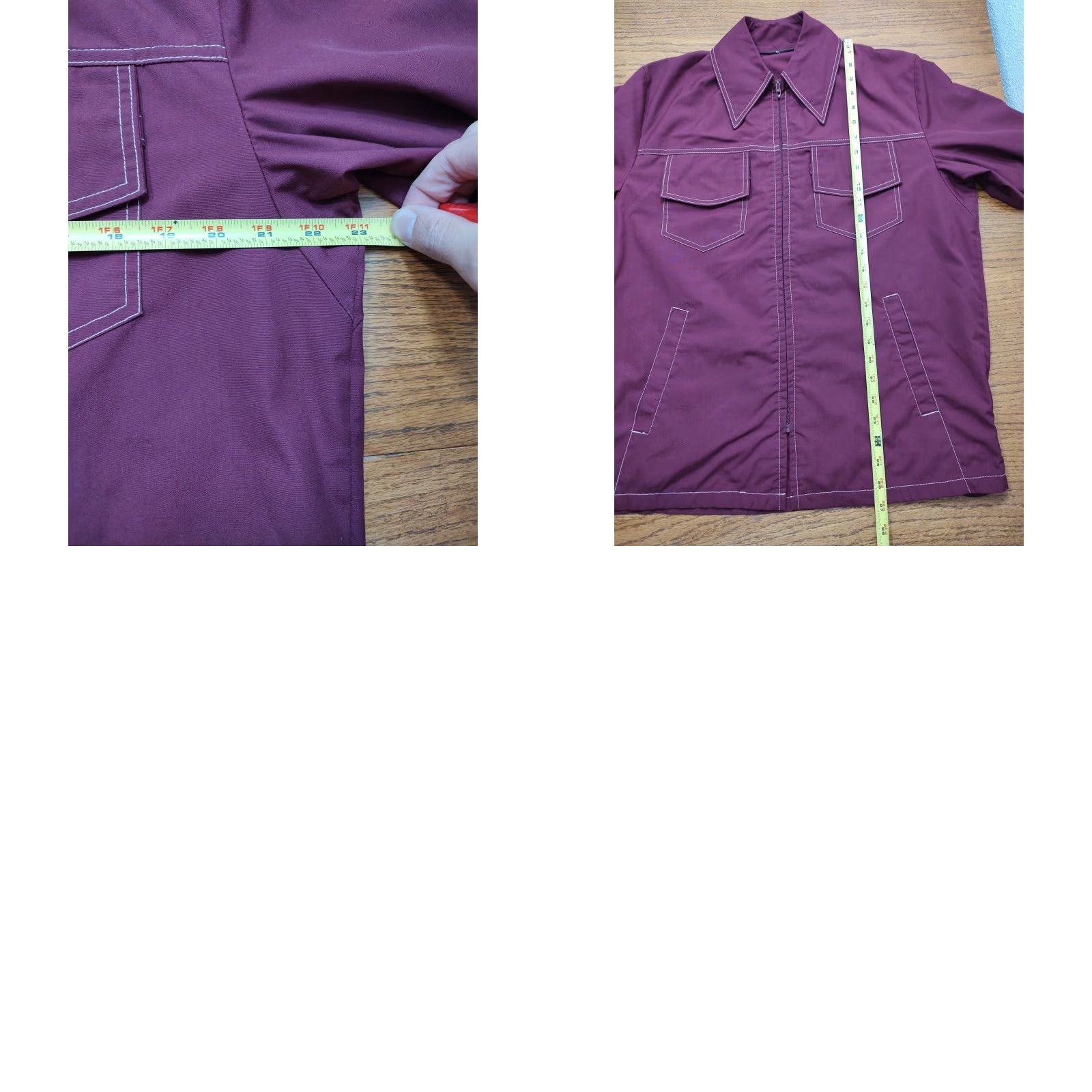 Vintage VINTAGE Desert Classic Gleneagles Full Zip Jacket Red Mens 40 Jacket 40 Jack Nicklaus Vintage 80s Retro Golf Winter Fall Spring Size US XXS / EU 40 - 9 Thumbnail