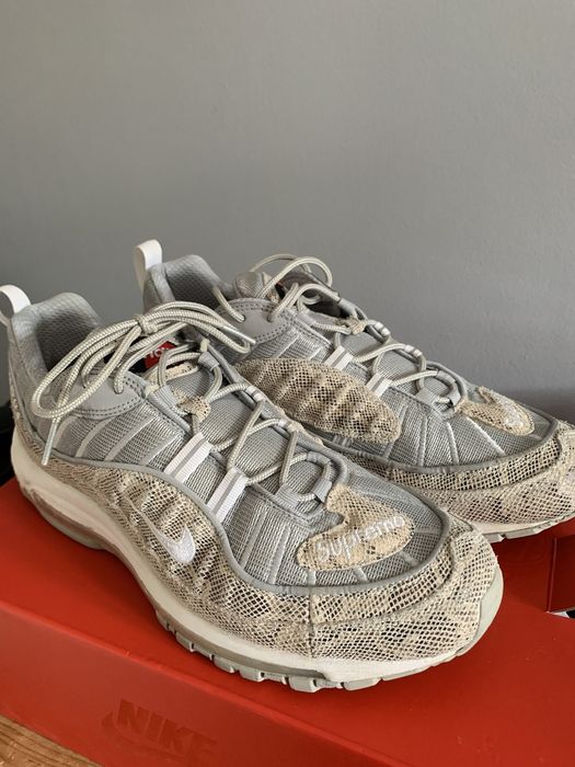 Supreme air best sale max 98 snakeskin