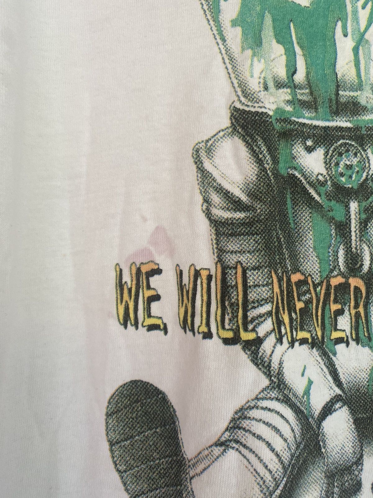 Vintage Vtg 90s Mars Attack Promo tee Movie T shirt Topps Comic Size US M / EU 48-50 / 2 - 5 Thumbnail