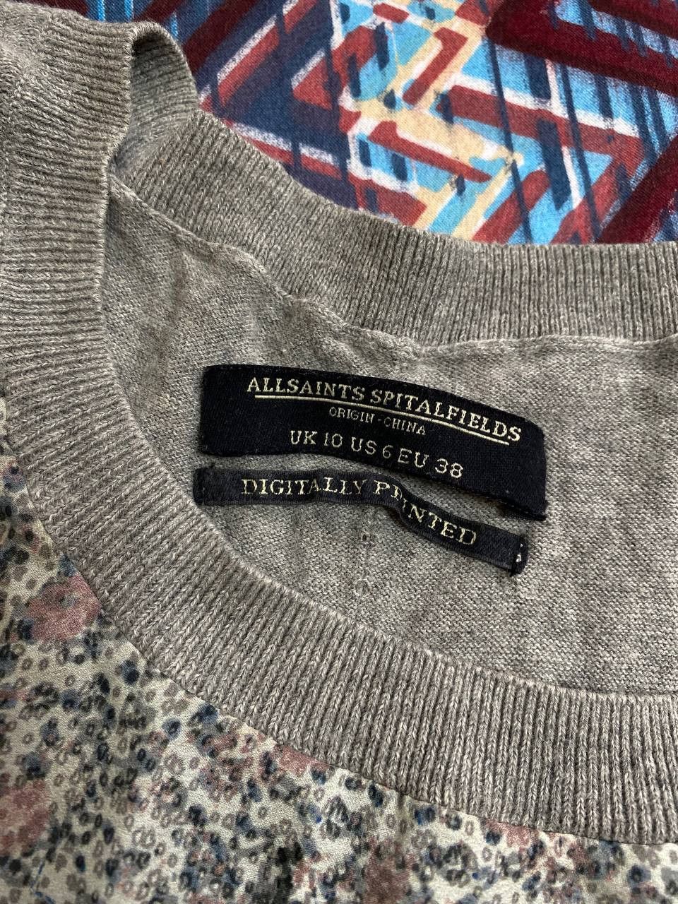 Allsaints Midi Dresses Allsaints SPITALFIELDS print crazy Y2K Vintage Size M / US 6-8 / IT 42-44 - 2 Thumbnail