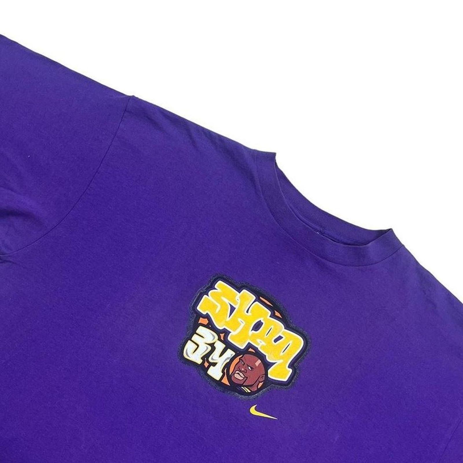 Nike Vintage Nike x Shaq Lakers Shirt Size US XL / EU 56 / 4 - 2 Thumbnail