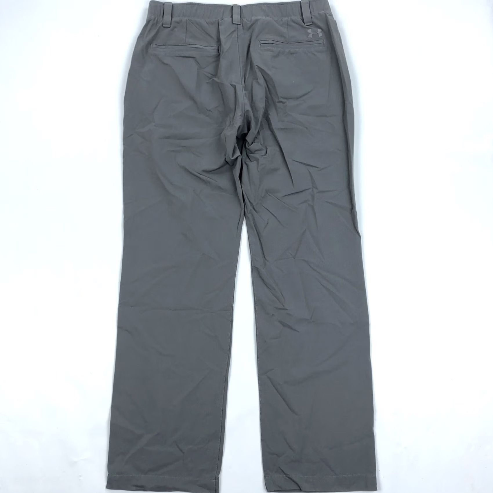 Under Armour Under Armour Men's Performance Golf Pants Flat Front Straight Leg Gray Size 36 Regular Inseam 32 Size US 36 / EU 52 - 2 Thumbnail