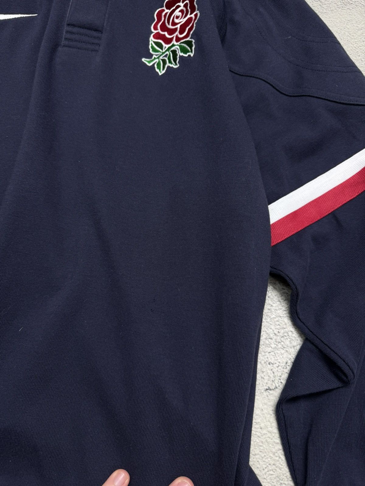 Nike Vintage Y2k Nike England O2 🏴󠁧󠁢󠁥󠁮󠁧󠁿 Union Shirt Jersey 00’s Size US S / EU 44-46 / 1 - 11 Thumbnail