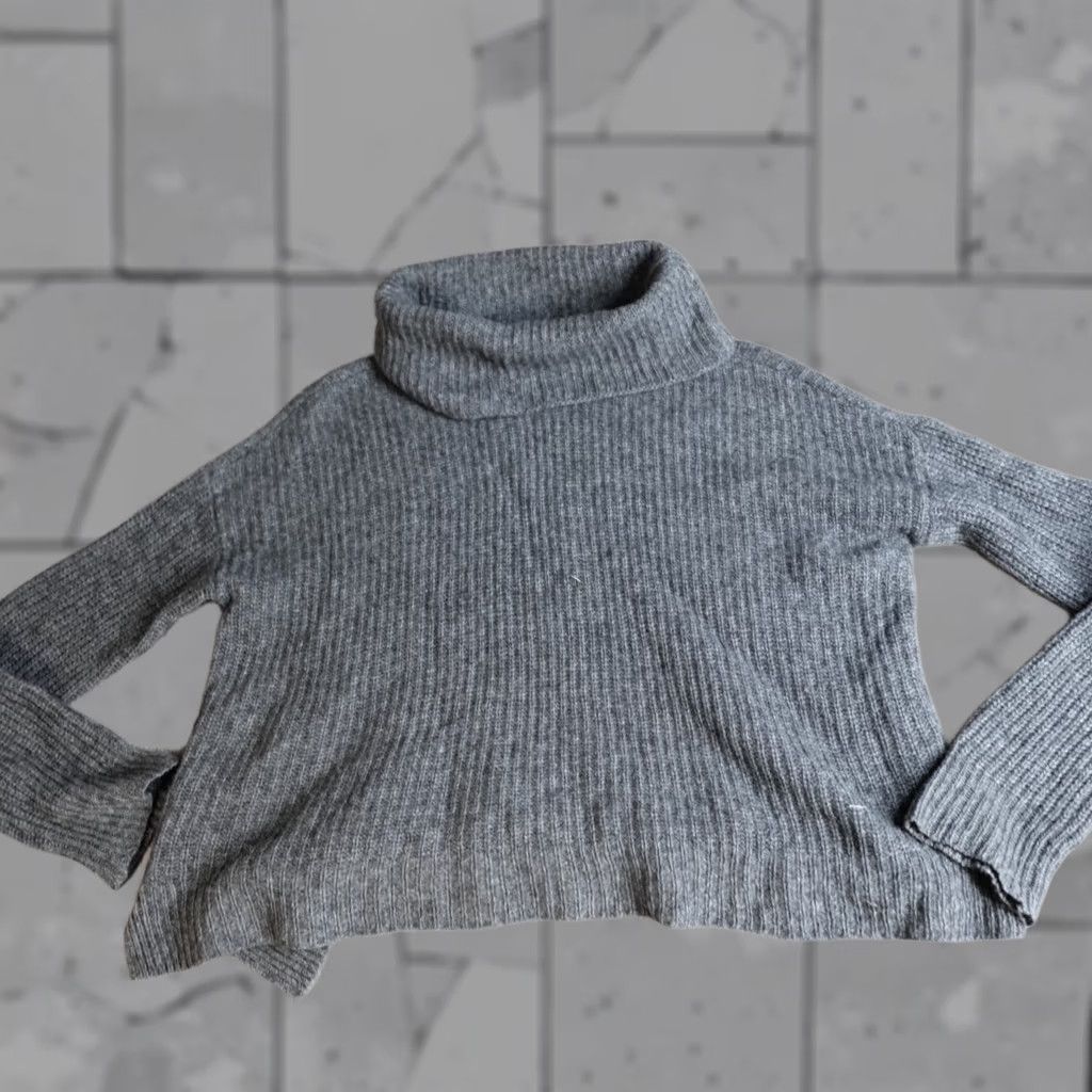 Eileen Fisher Eileen Fisher Womens Sweater Medium Gray Cowl Neck Dolman Wool Yak Merino Knit Pullover Size M / US 6-8 / IT 42-44 - 1 Thumbnail