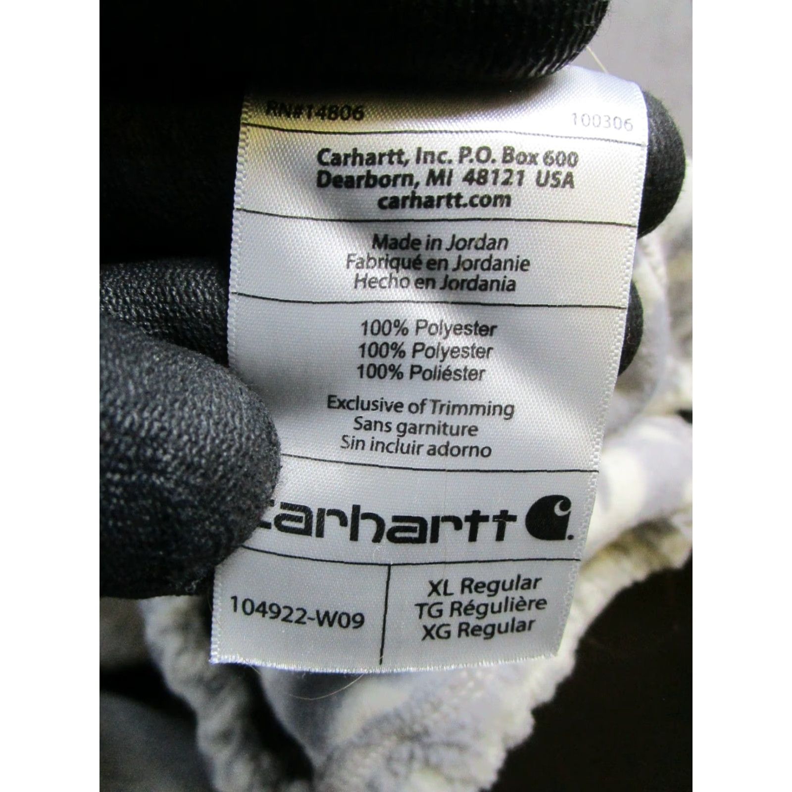 Carhartt Carhartt Jacket Womens XL Purple Aztec Anorak Geometric Fleece Cold Weather Regular Fit Size XL / US 12-14 / IT 48-50 - 4 Thumbnail