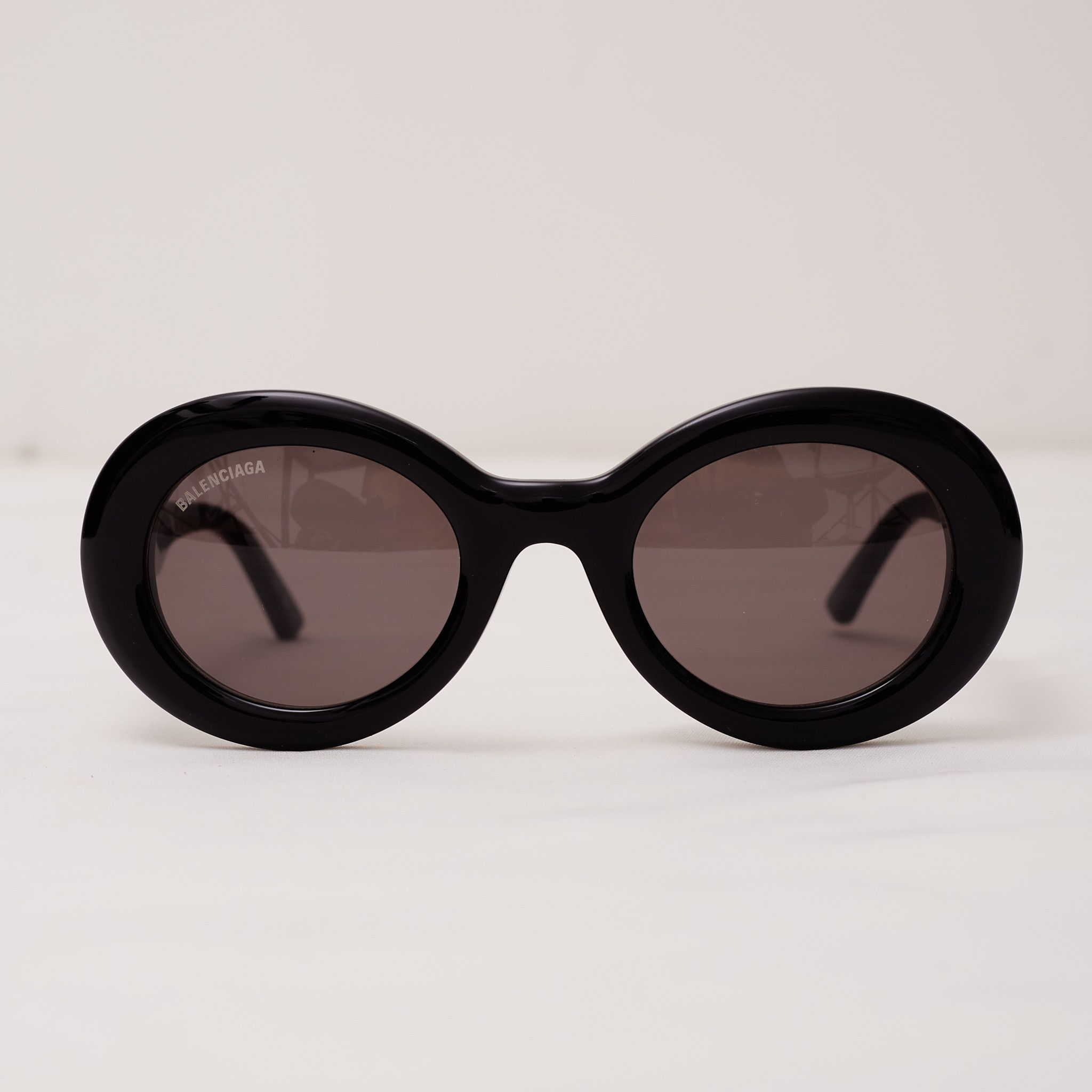 image of Balenciaga Bb0074S 001 Black Grey, Men's