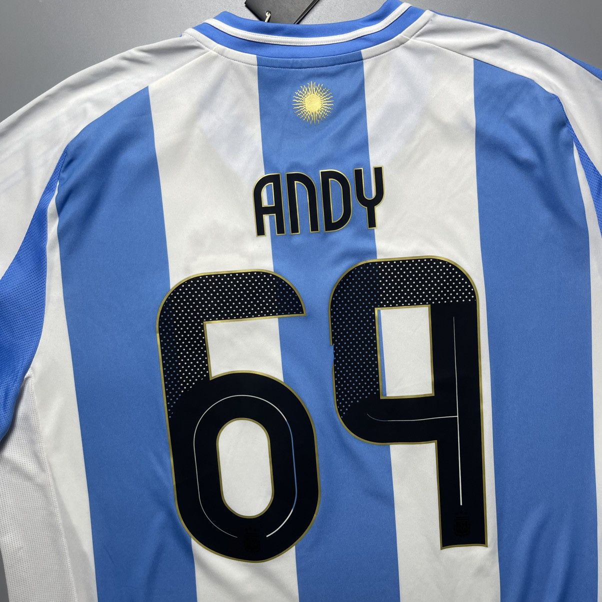 Adidas ARGENTINA ADIDAS 2024 FOOTBALL SOCCER HOME JERSEY Size US XL / EU 56 / 4 - 9 Thumbnail