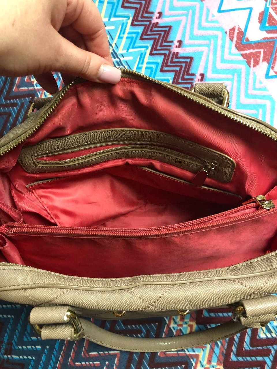 Polo Ralph Lauren VINTAGE Lauren by Ralph Women LEATHER Bag Size ONE SIZE - 9 Thumbnail