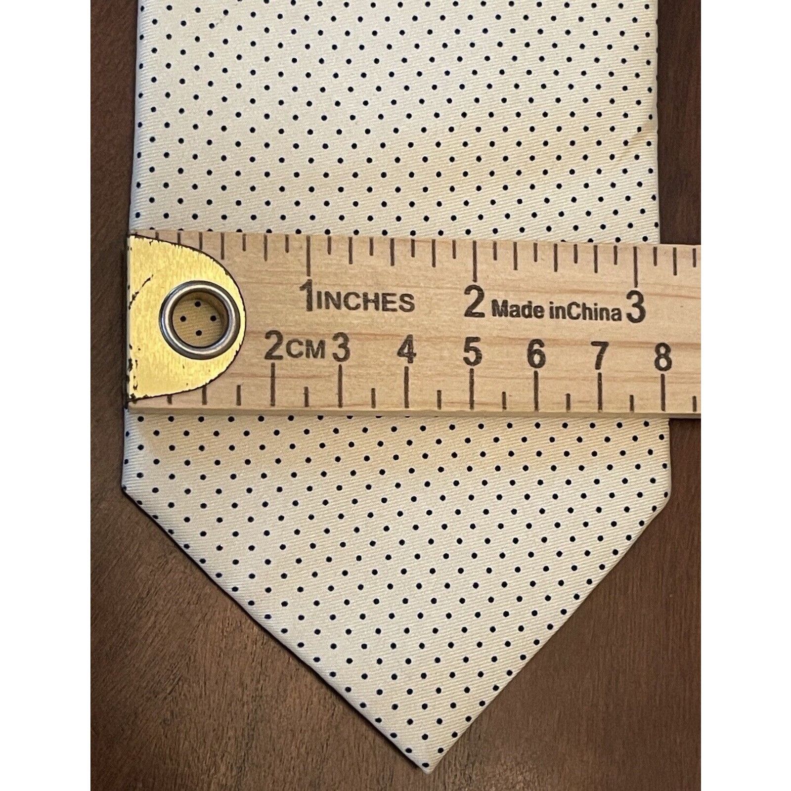 Other Tie Rack Gold Blue 100% Silk Men’s Neck Tie Made In China Size ONE SIZE - 7 Thumbnail
