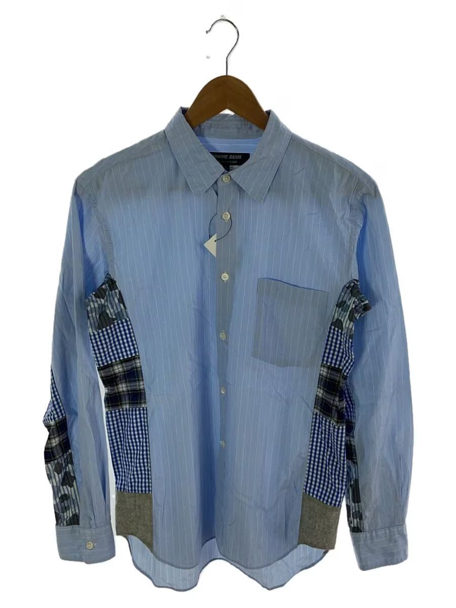 Comme des Garcons × Comme des Garcons Homme Deux Patchwork Button Shirt Size US XS / EU 42 / 0 - 1 Thumbnail