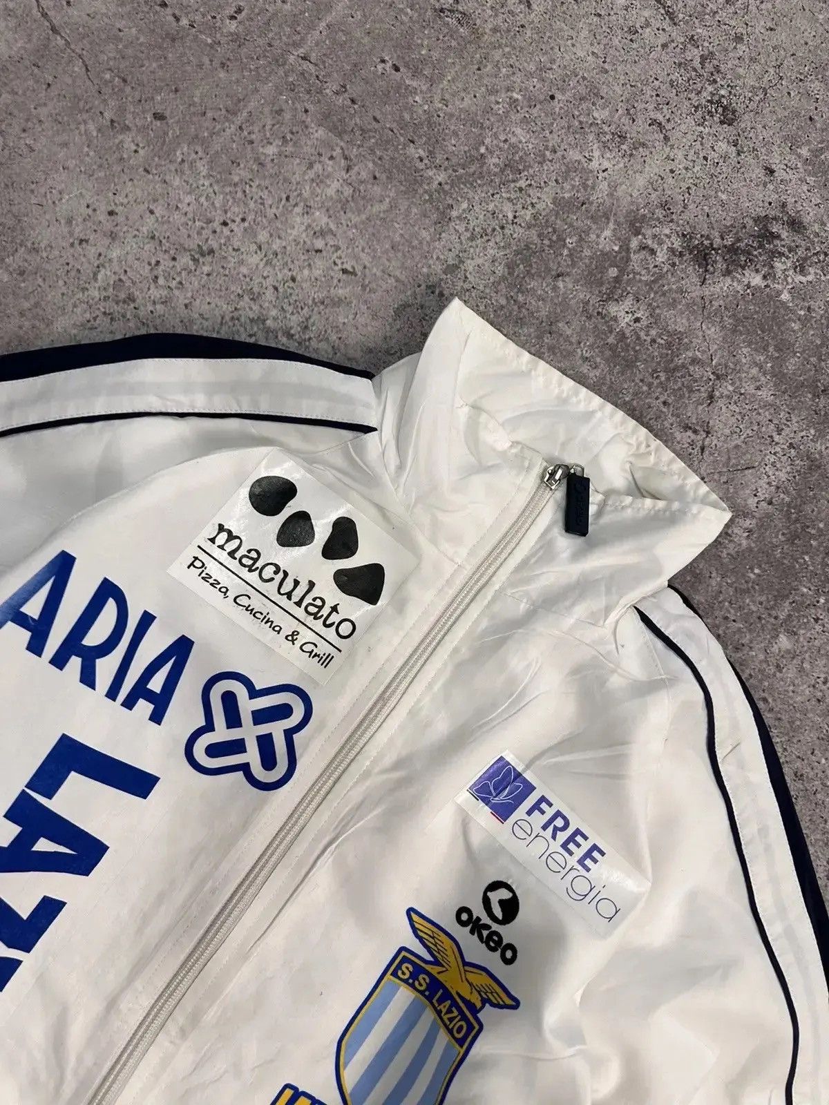 Japanese Brand × Vintage SALE💣💣Nike Lazio vintage zip hoodie football Soccer Jersey Size US S / EU 44-46 / 1 - 6 Thumbnail