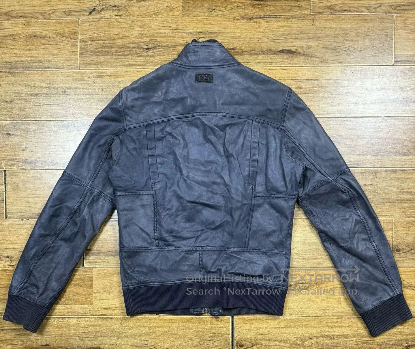 Dolce & Gabbana D&G Men's Genuine Leather Jacket. Size US M / EU 48-50 / 2 - 2 Thumbnail