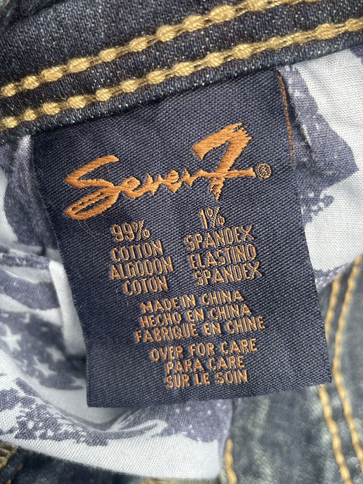 Designer × Seven 7 Seven 7 Flare Denim Size 33" - 15 Thumbnail
