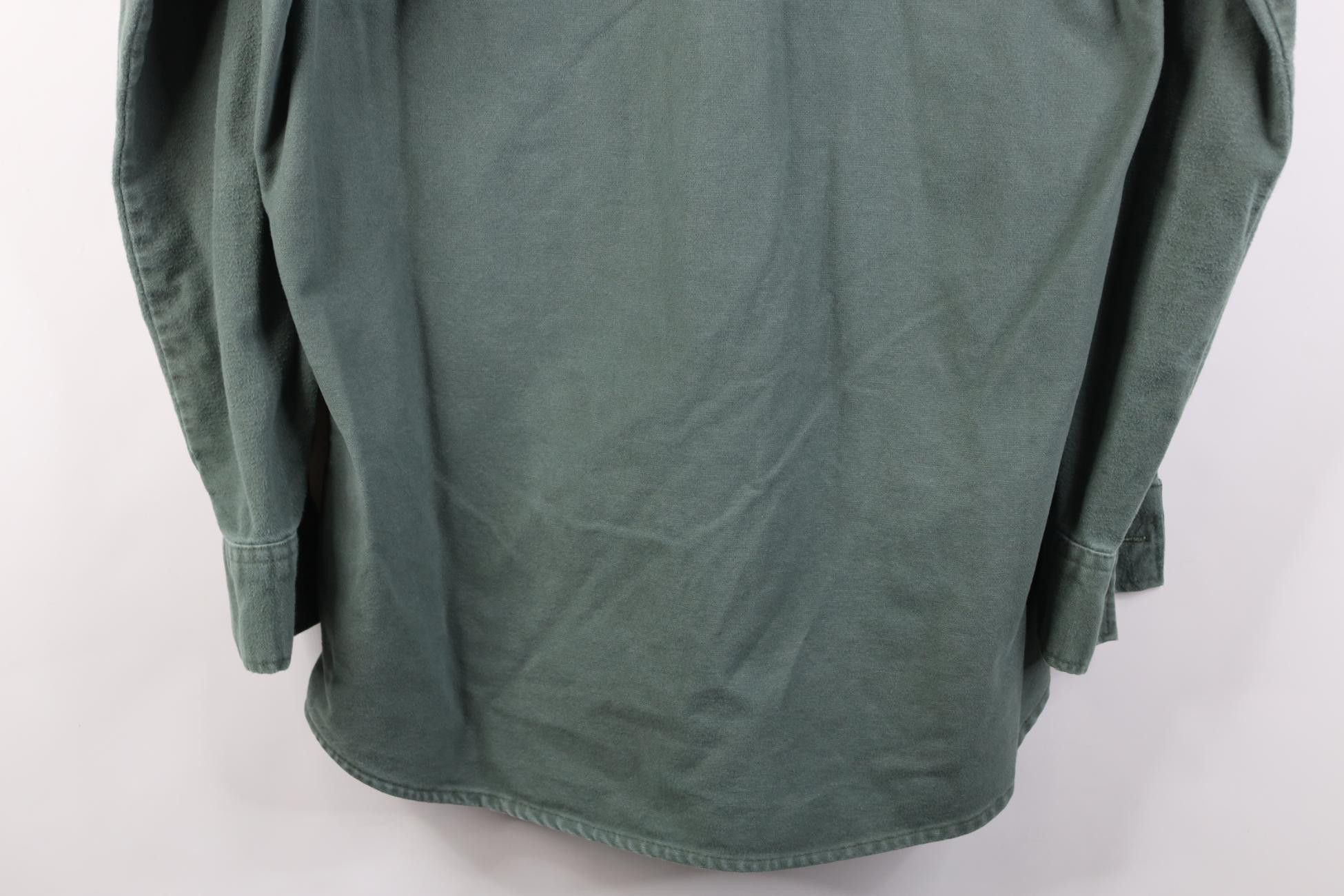 Vintage Vintage 90s Streetwear Deer Buck Chamois Cloth Button Shirt Size US L / EU 52-54 / 3 - 13 Thumbnail