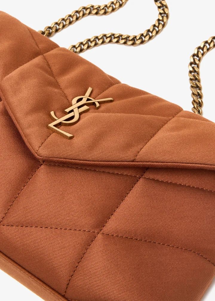 Saint Laurent Paris o1s1wg111125 YSL Mini Bag (Mono) 7 New Army Hot Rust Brown Size ONE SIZE - 2 Thumbnail