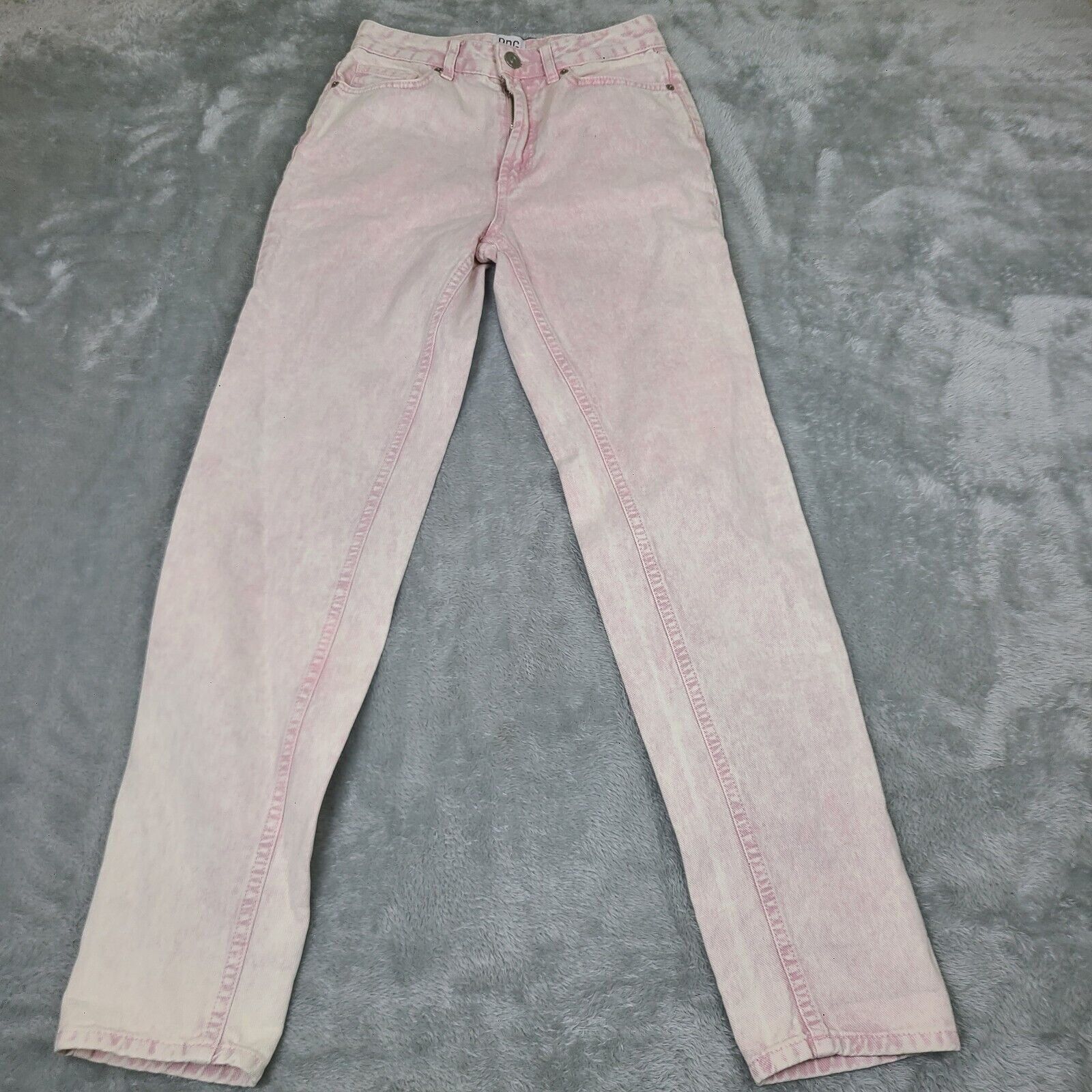 Urban Outfitters BDG urban outfitters Mom Jeans Womens size W25 pink acid was Size 25" / US 0 / IT 36 - 1 Thumbnail