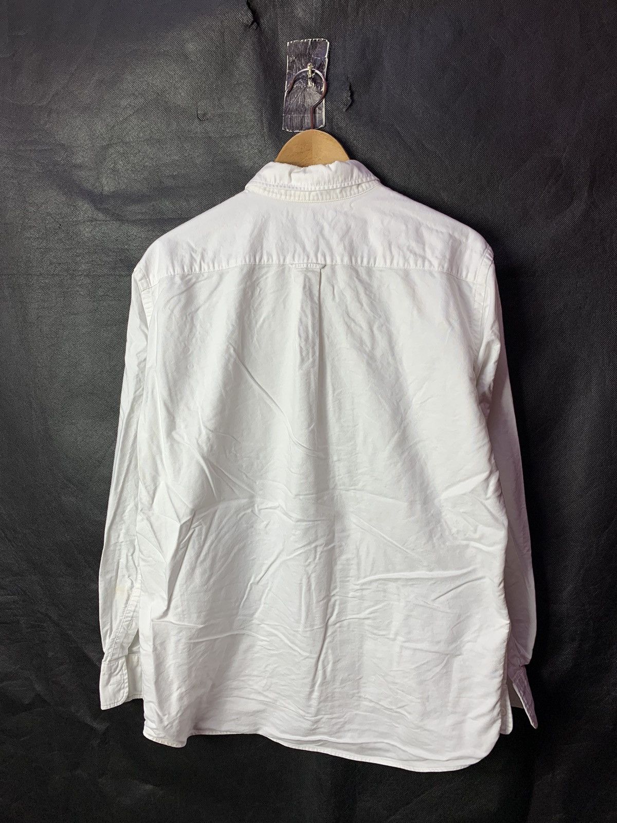 Japanese Brand × Uniqlo 🔥Uniqlo Plain White Casual Shirt Button Ups Size US L / EU 52-54 / 3 - 4 Thumbnail