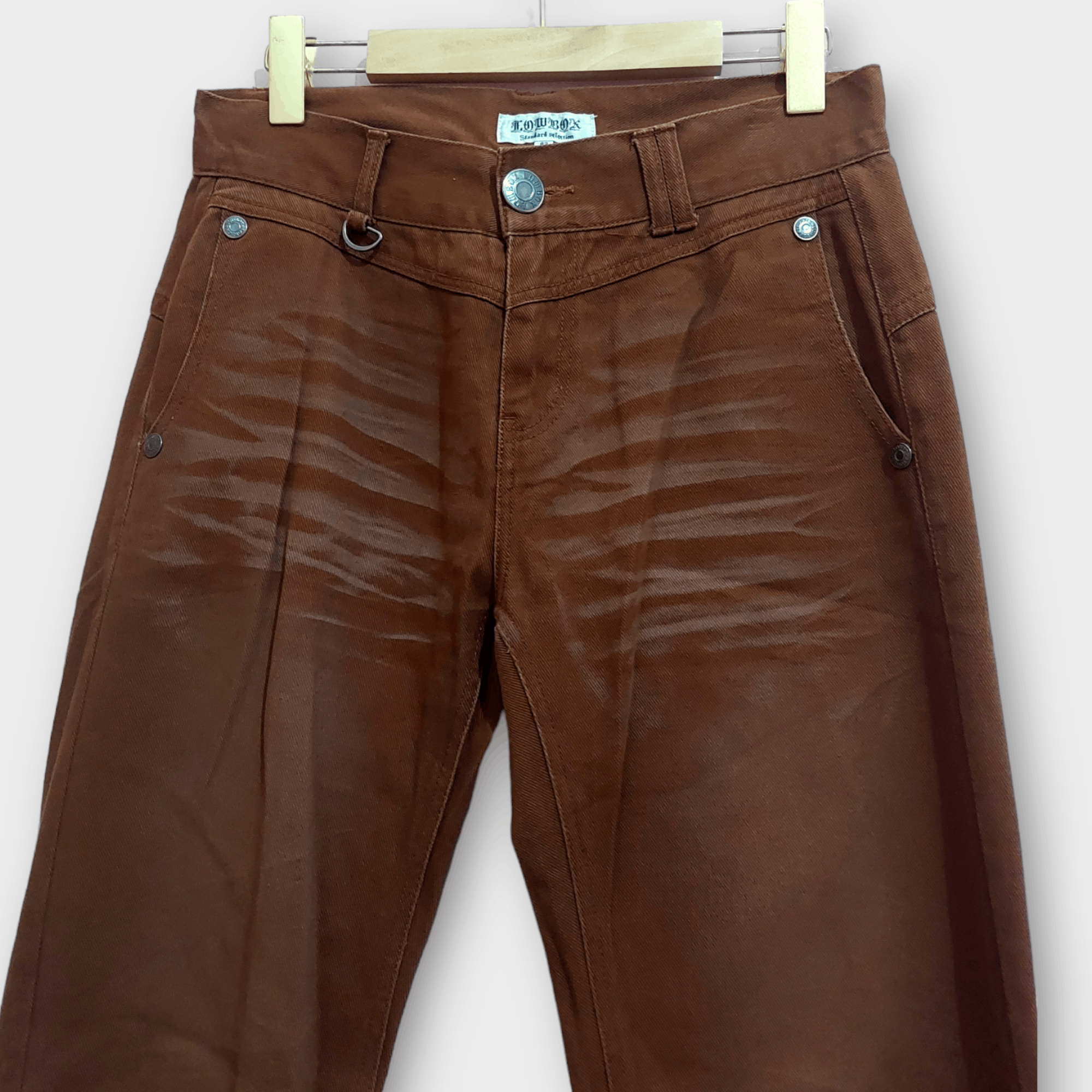 LOWBOX Lowbox Faded Buckle Back Jeans Size US 30 / EU 46 - 7 Thumbnail