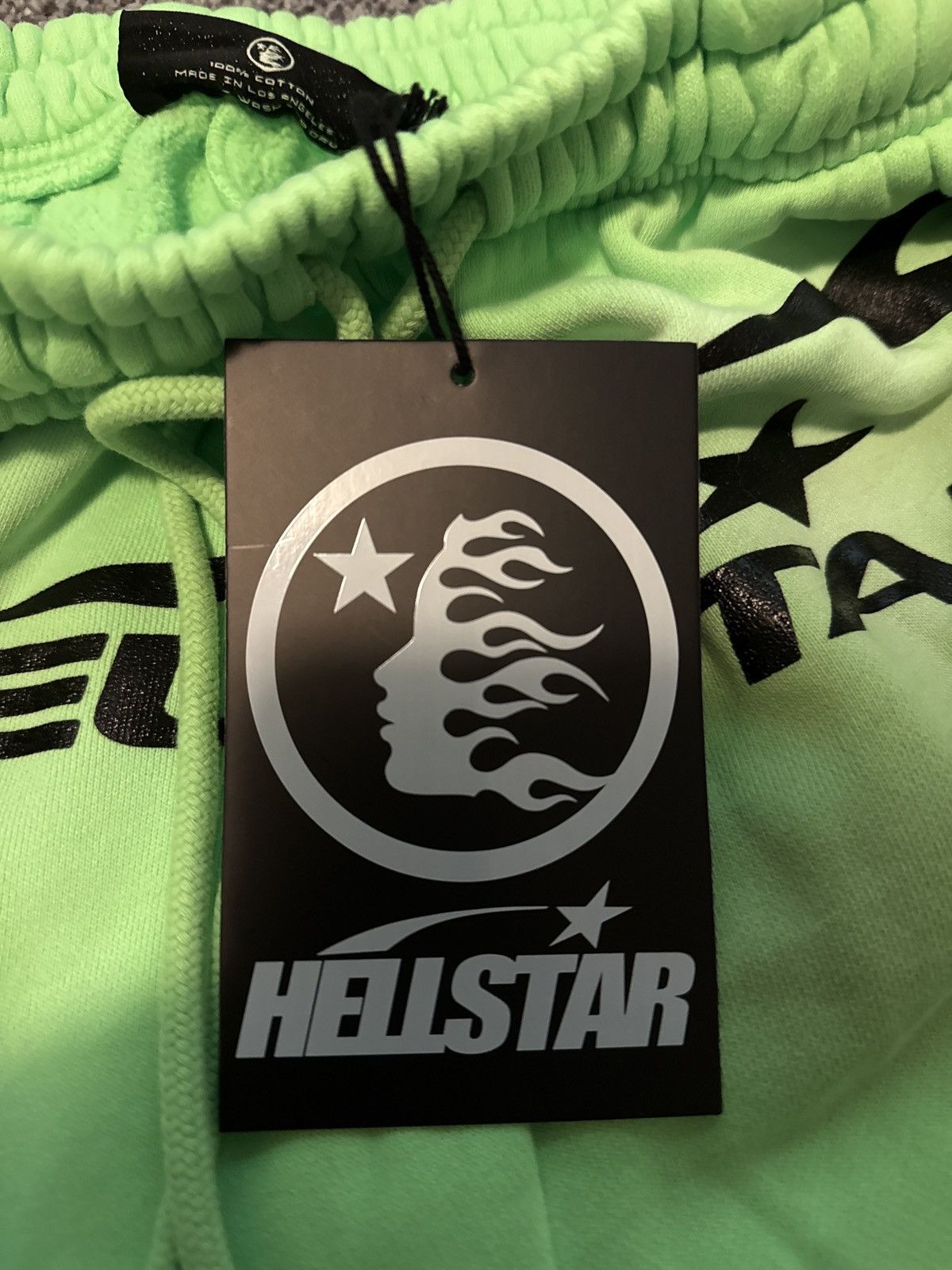 HELLSTAR 🔥🔥 Hellstar Neon Green shorts - size Small BNWT🔥🔥 Size US 31 - 5 Thumbnail