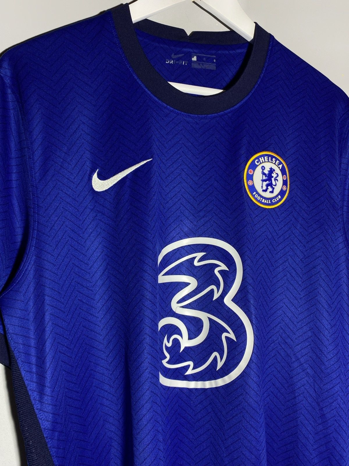Nike Nike Chelsea FC 2020/21 Home Football Shirt Soccer Jersey Size US L / EU 52-54 / 3 - 3 Thumbnail