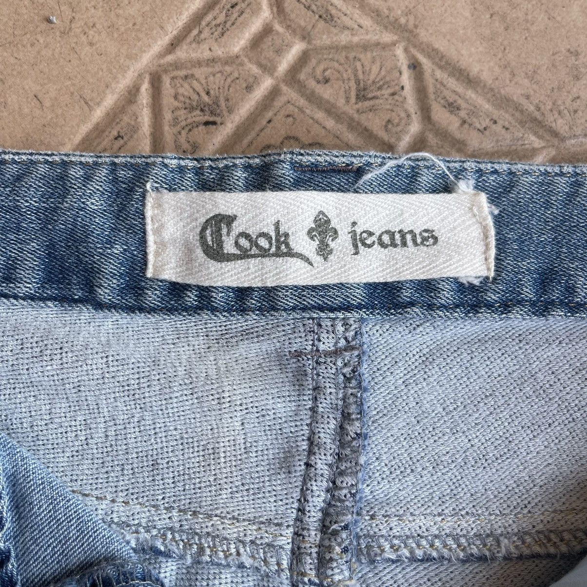 Designer × Japanese Brand Jeans Patchwork Cook Jeans Sim Fit Size 30’ Size 30" / US 8 / IT 44 - 7 Thumbnail