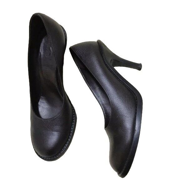 Veronique Branquinho Véronique Branquinho Leather Pumps - Size 37 - Made in Italy Size US 7 / IT 37 - 1 Thumbnail