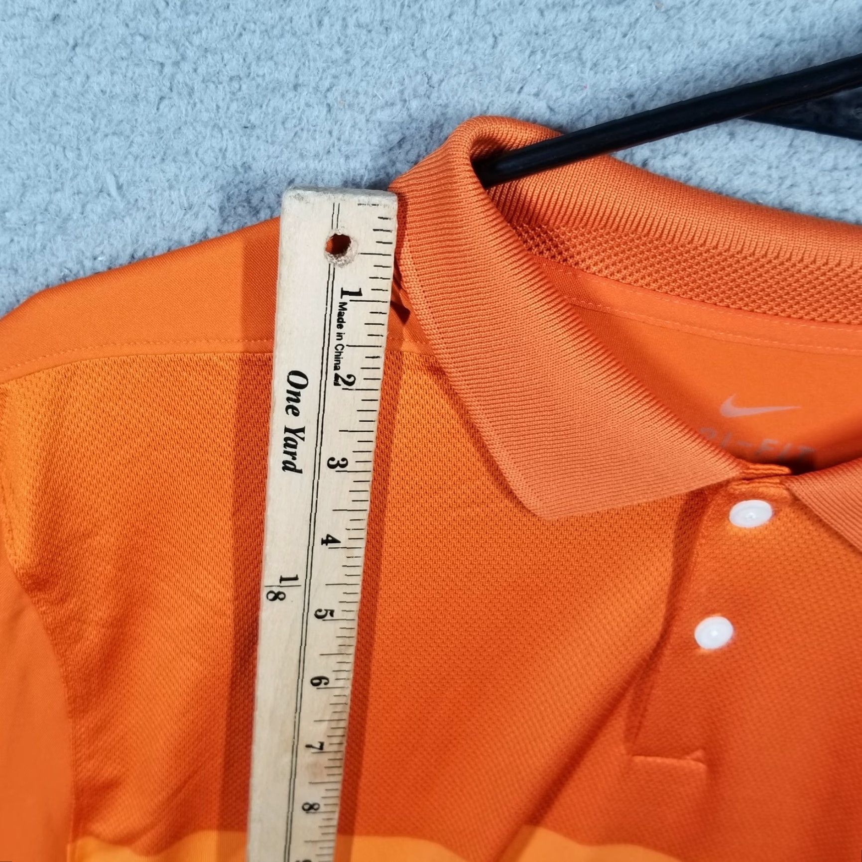 Nike Nike Golf Polo Shirt Mens M Orange Striped 100% Authentic CI7903 847 Polo Shirt Activewear Slim/Regular Fit Size US M / EU 48-50 / 2 - 4 Thumbnail