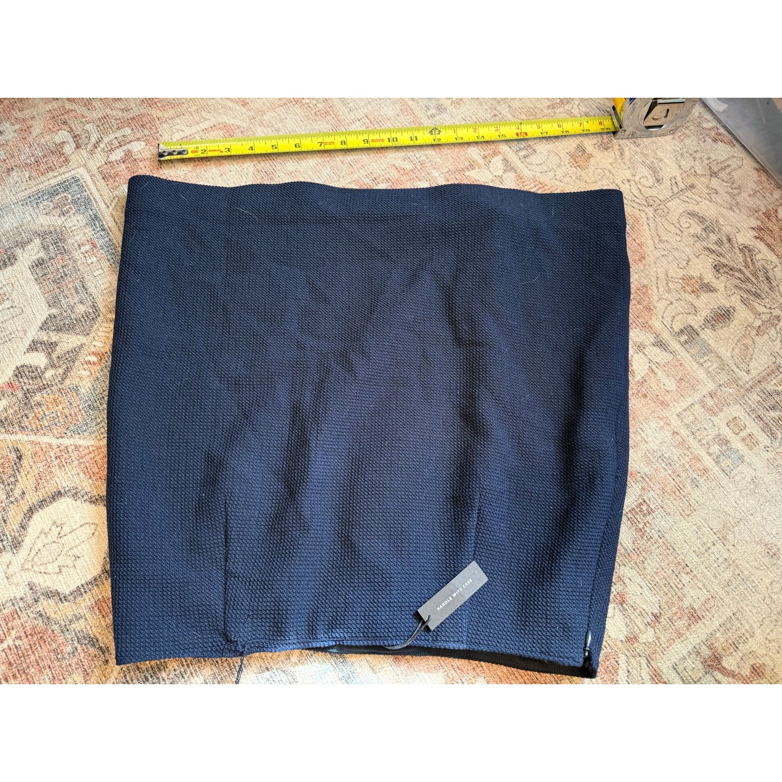 Club Monaco Club Monaco NWT Navy Blue Button Mini Skirt Sz 8, MP $150 Size 30" / US 8 / IT 44 - 6 Thumbnail