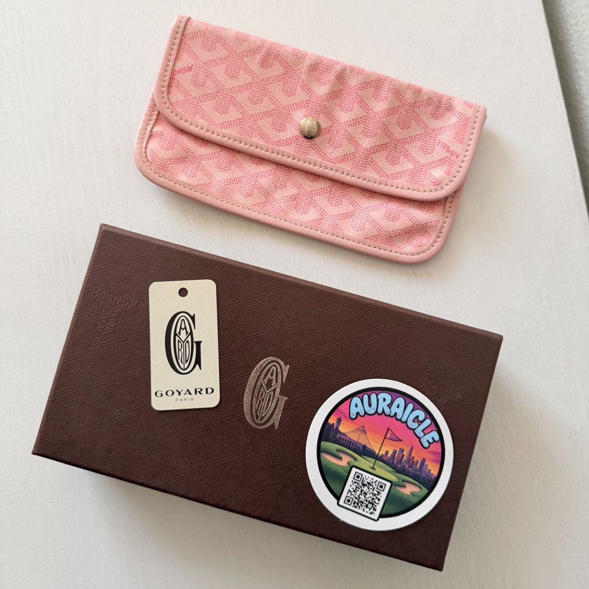 Goyard Goyard Pink Wallet RARE Sakura Pearl Japan Exclusive Pouch Size ONE SIZE - 8 Thumbnail