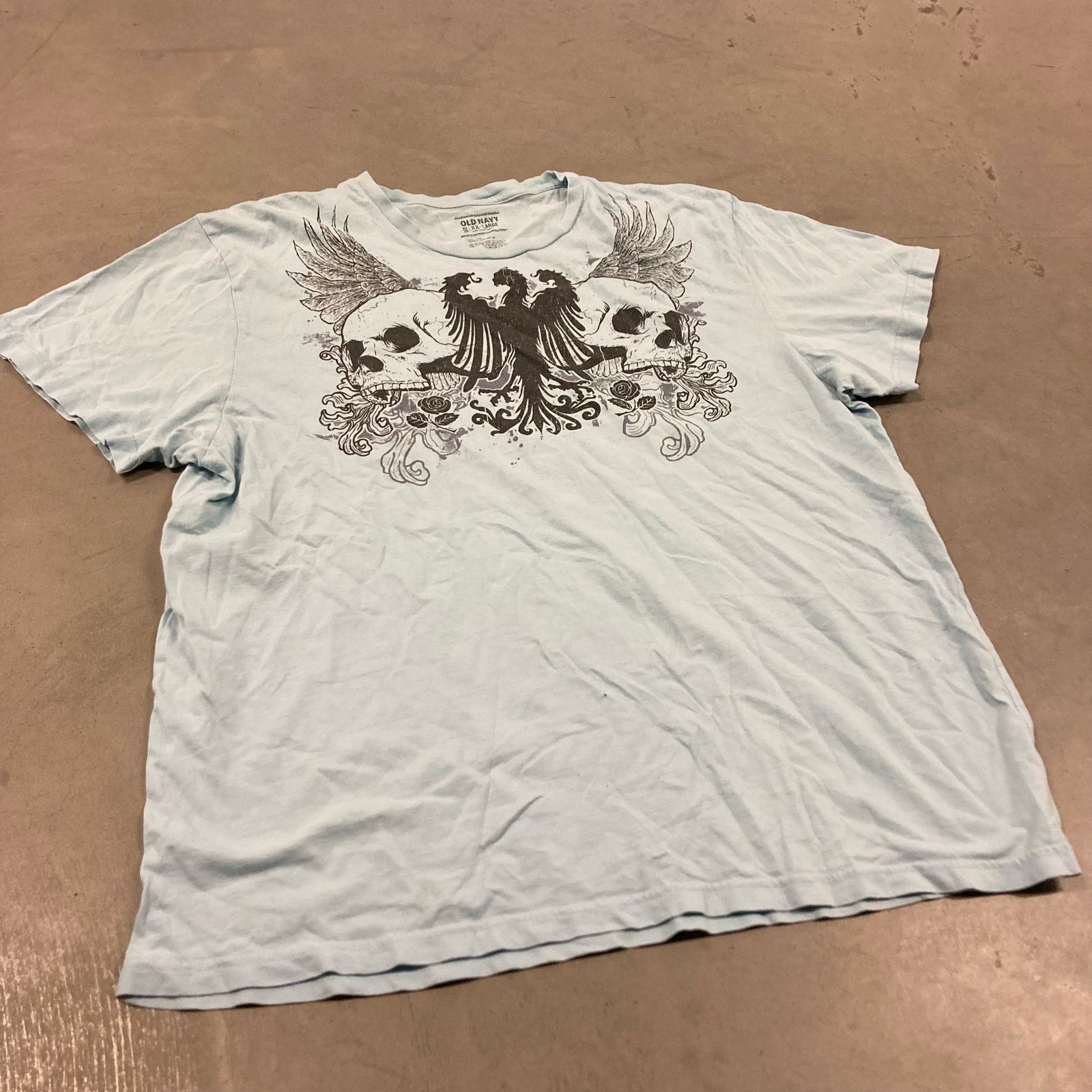 Old Navy Y2K old navy affliction style t-shirt Size US XXL / EU 58 / 5 - 1 Thumbnail