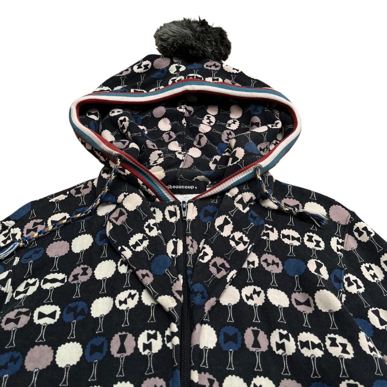 Issey Miyake × mercibeaucoup Issey Miyake Mercibeaucoup ZIpp Hoodie Full Printed Size L / US 10 / IT 46 - 6 Thumbnail