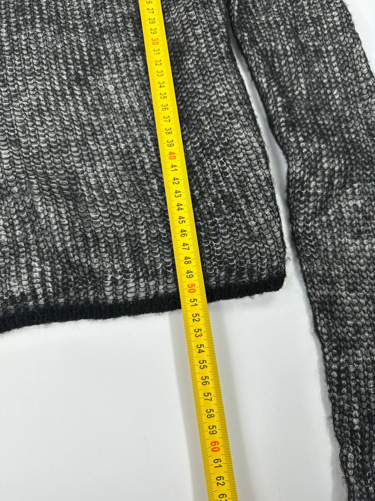 Acne Studios Acne Studio 00’s Black & White Mesh Cashmere & Wool Sweater Size S / US 4 / IT 40 - 7 Thumbnail