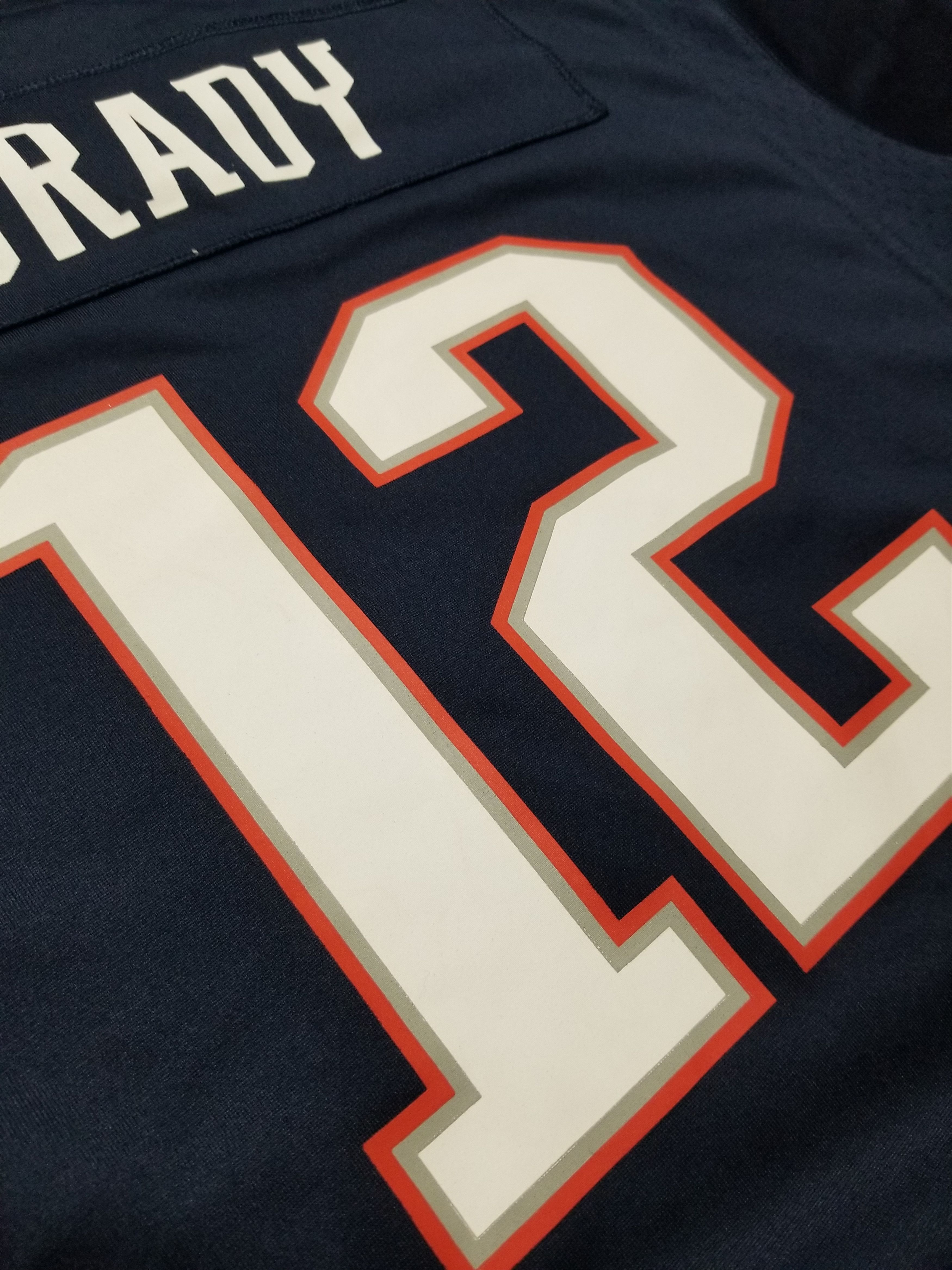 Nike Nike Tom Brady #12 New England Patriots NFL Jersey Youth XL Size US XS / EU 42 / 0 - 6 Thumbnail