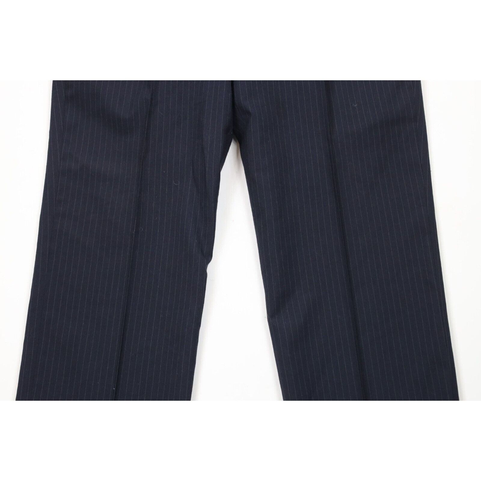 Vintage Vintage 70s Streetwear 2 Piece Pinstriped Suit Wedding Size 44R - 14 Thumbnail