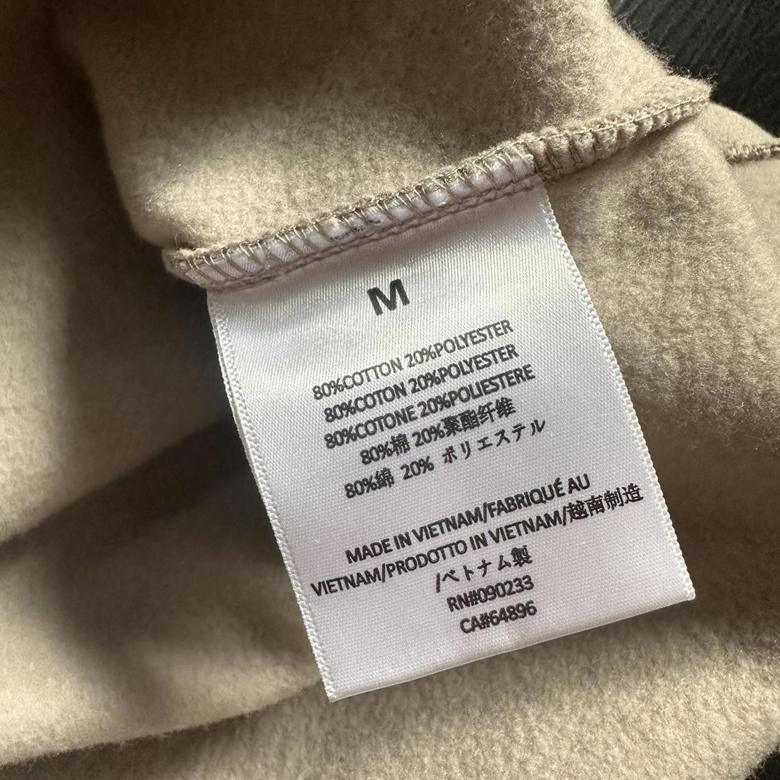 Essentials Essentials Men's Cream and Grey Hoodie Size M NEW Size US XL / EU 56 / 4 - 5 Thumbnail