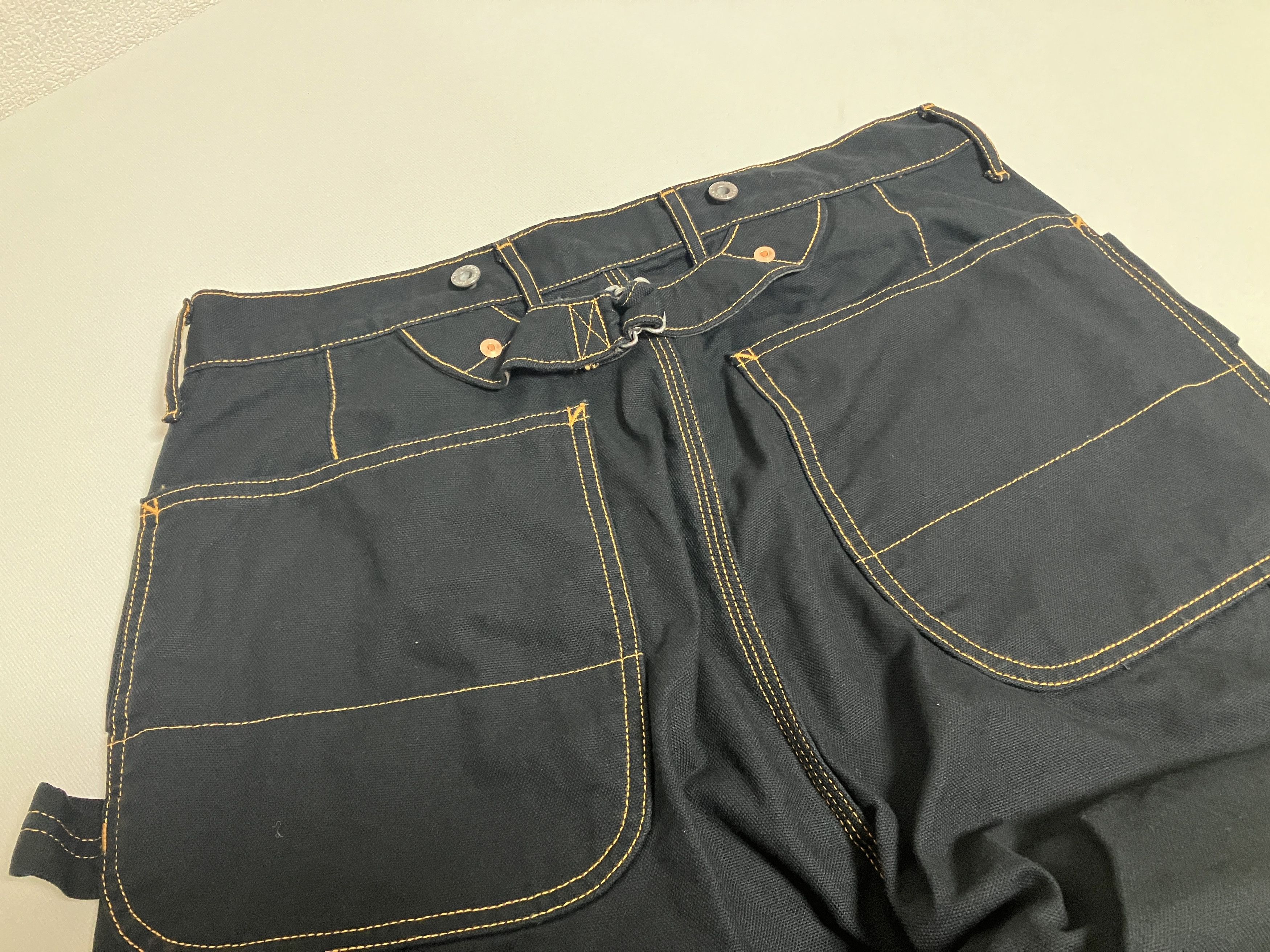 Kapital Kapital Light Canvas LUMBER Pants black new 3 Size US 33 - 6 Thumbnail
