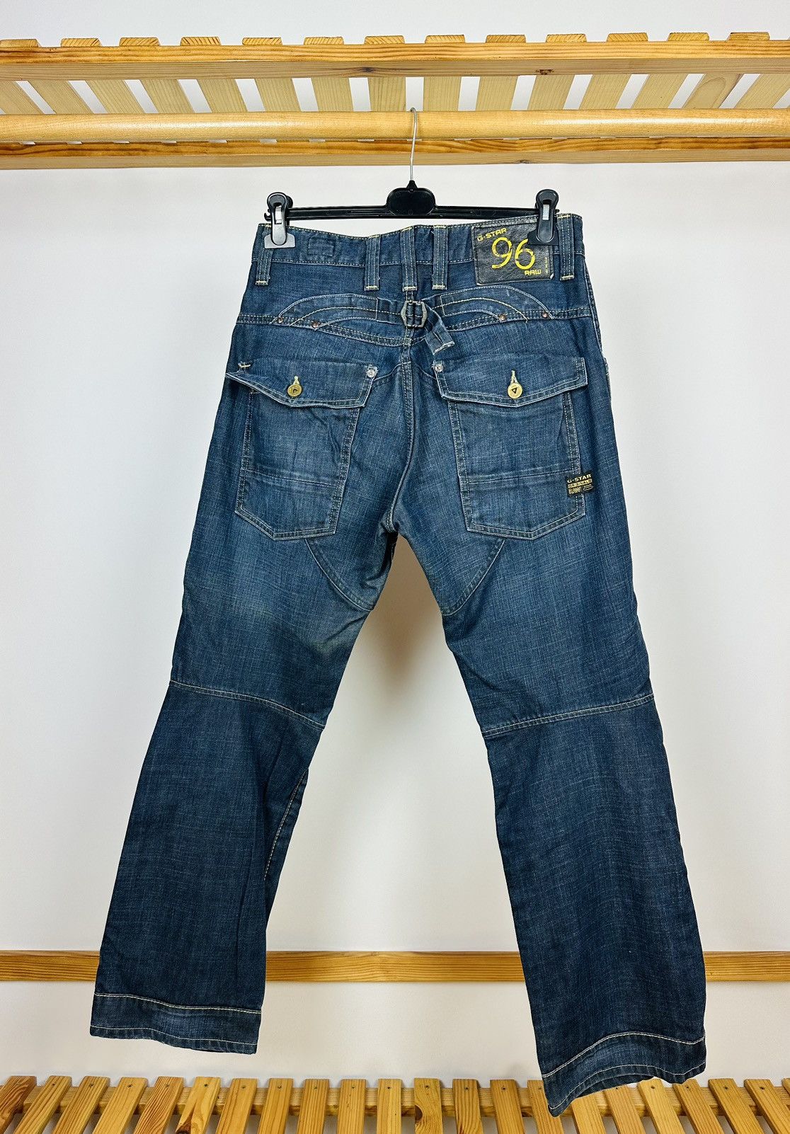 G-Star G Star Raw Denim Vintage Jeans Baggy Double Knee Y2K Size US 32 / EU 48 - 1 Thumbnail
