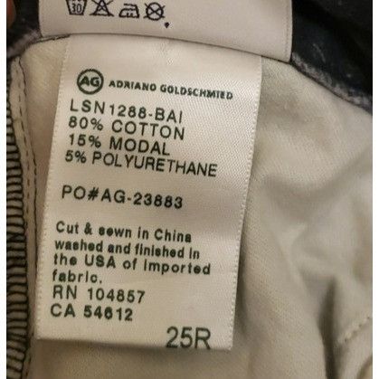 AG Adriano Goldschmied AG Adriano Goldschmied Legging Skinny Digital Luxe Denim 25R Size 25" / US 0 / IT 36 - 14 Thumbnail
