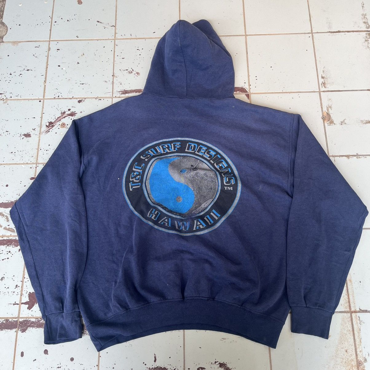 Vintage Vintage t&c surf design “super sonic soul surfer” hoodie Size US L / EU 52-54 / 3 - 3 Thumbnail