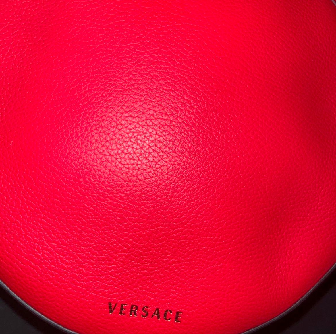 Versace Versace Calfskin La Medusa Round Camera Bag Size ONE SIZE - 2 Thumbnail