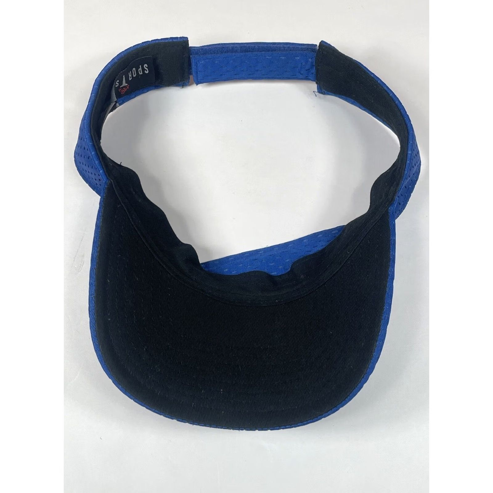 Vintage Sportsman KC Blue Crew Visor Hat Cap Adjustable Adult One Size Fits Most Blue Size ONE SIZE - 8 Thumbnail