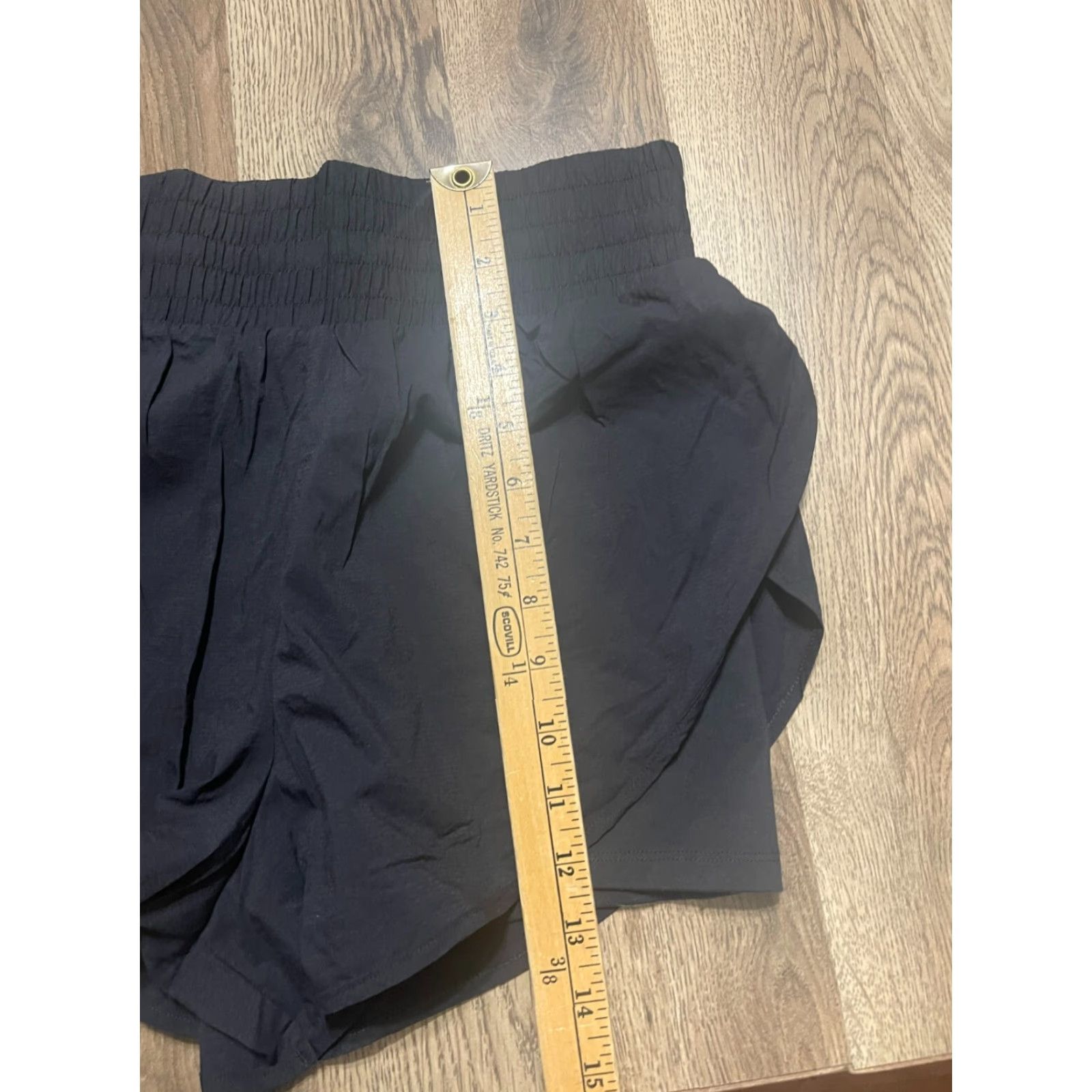 Vintage All In Motion Shorts Women Small Black Activewear Shorts Womens Size 28" / US 6 / IT 42 - 7 Thumbnail