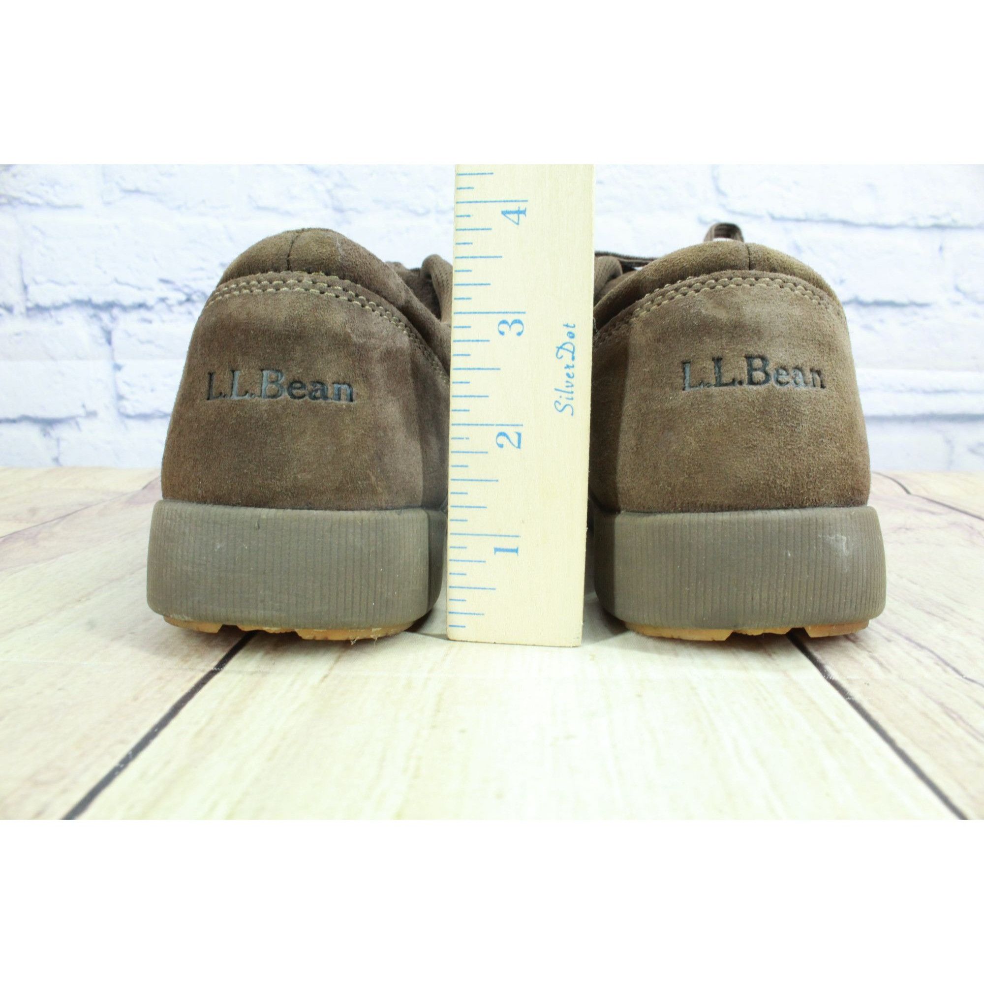 L.L. Bean LL Bean Brown Suede Casual Lace-Up Sneakers Oxford Size US 7.5 / EU 40-41 - 6 Thumbnail